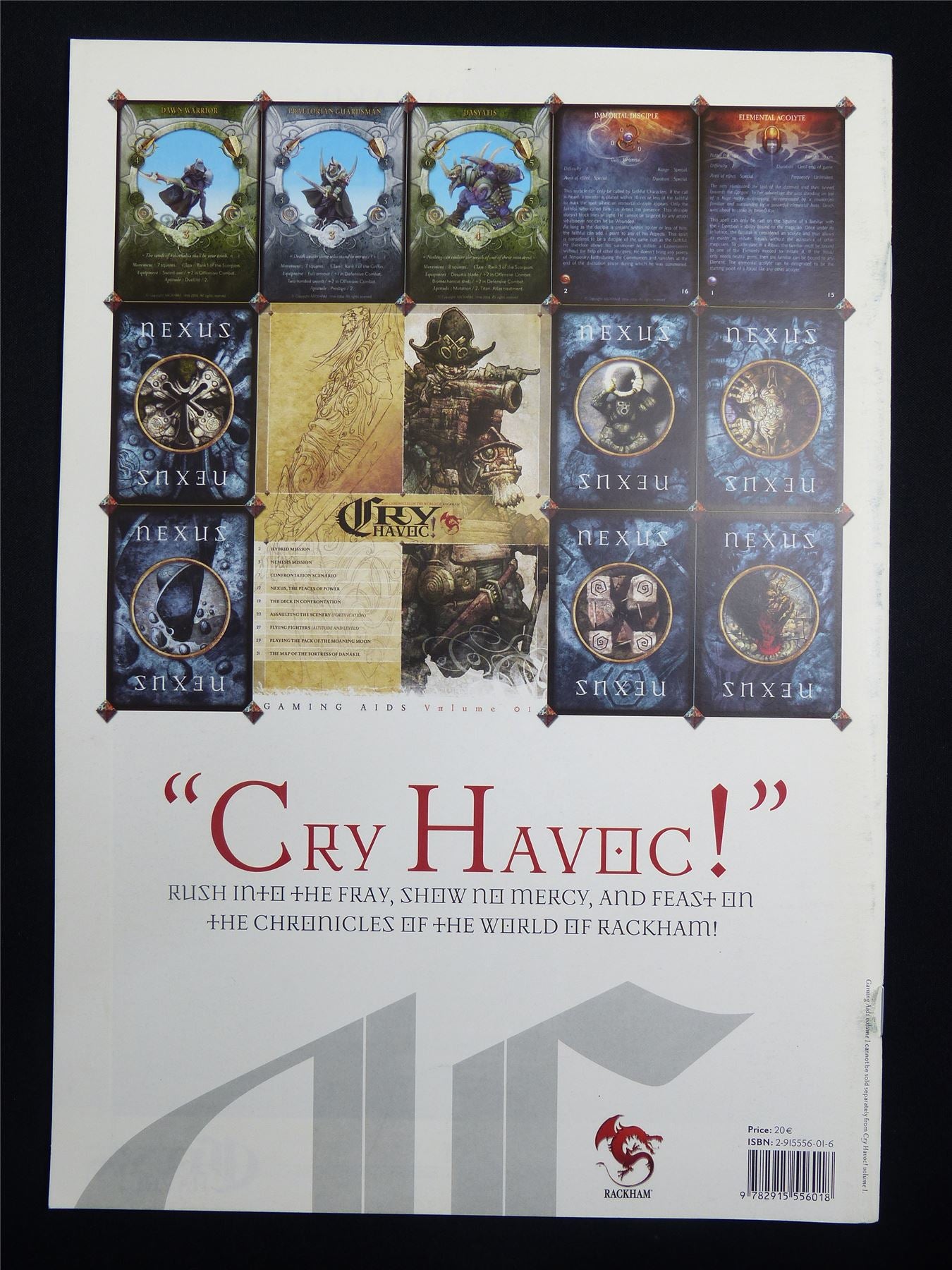 Cry Havoc Magazine volume 1 - Rackhm Press #1IL