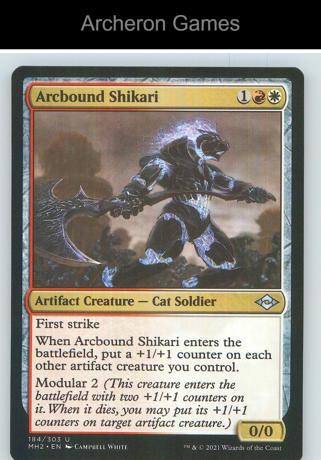 Arcbound Shikari MH2 184 UC MTG Card NM/EX+