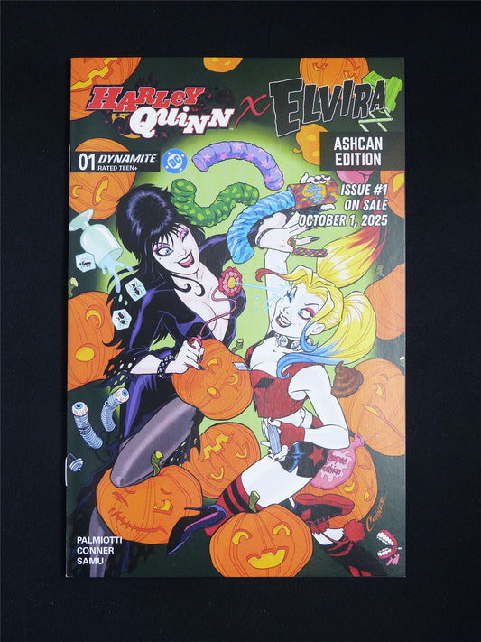 HARLEY Quinn x Elvira Ascan Edition #1 - Oct 2025 DC Comic #3OA