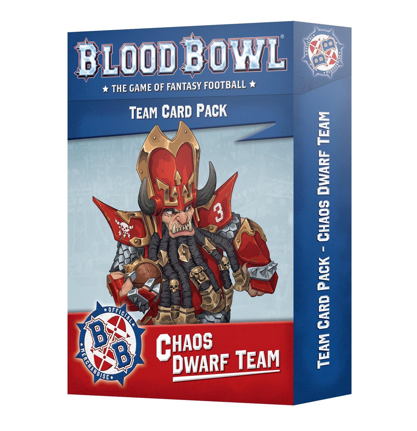 Chaos Dwarf Team Cards - Wahammer Blood Bowl - Available from 12/10/24