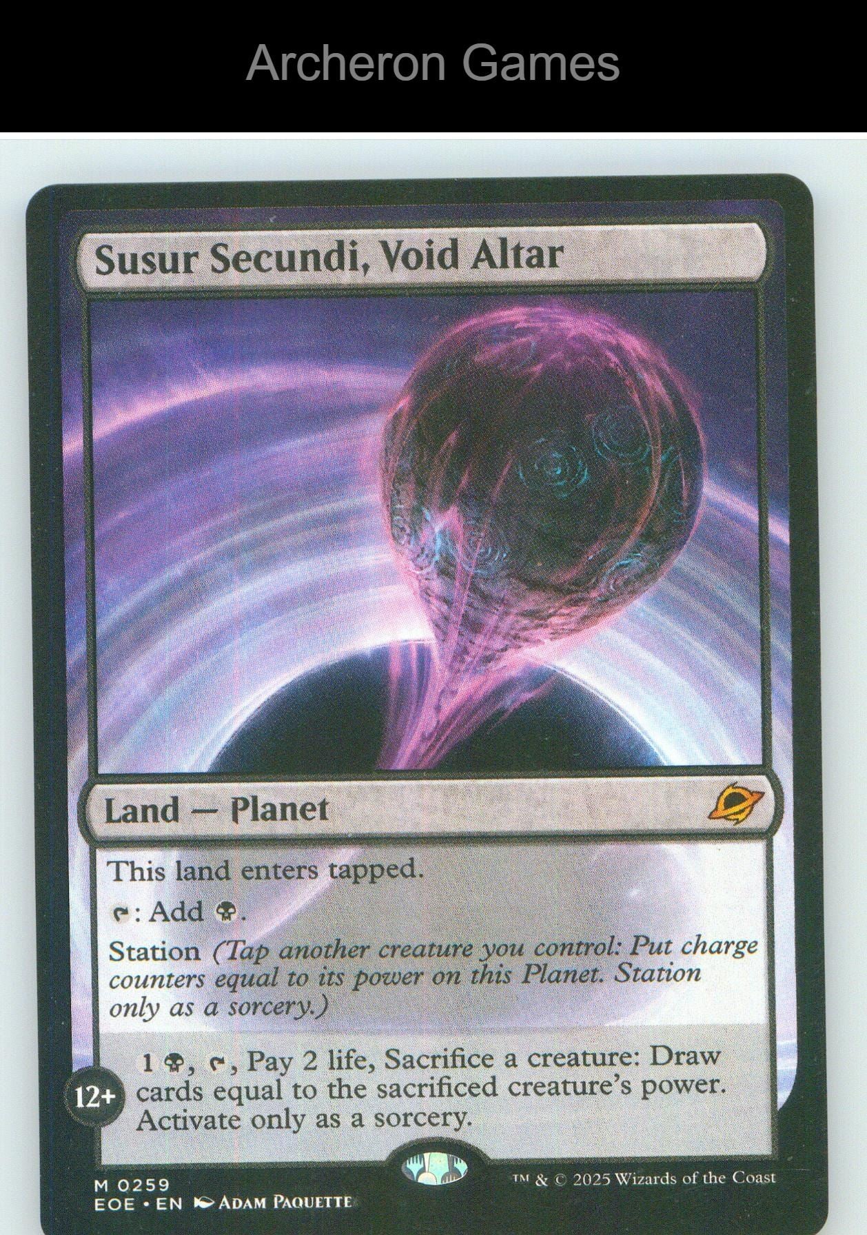 Susur Secundi, Void Altar EOE 259 Mythic MTG Card NM/EX+