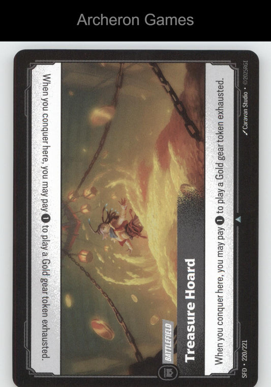 Treasure Hoard SFD 220/221 UC  Card Spiritforged