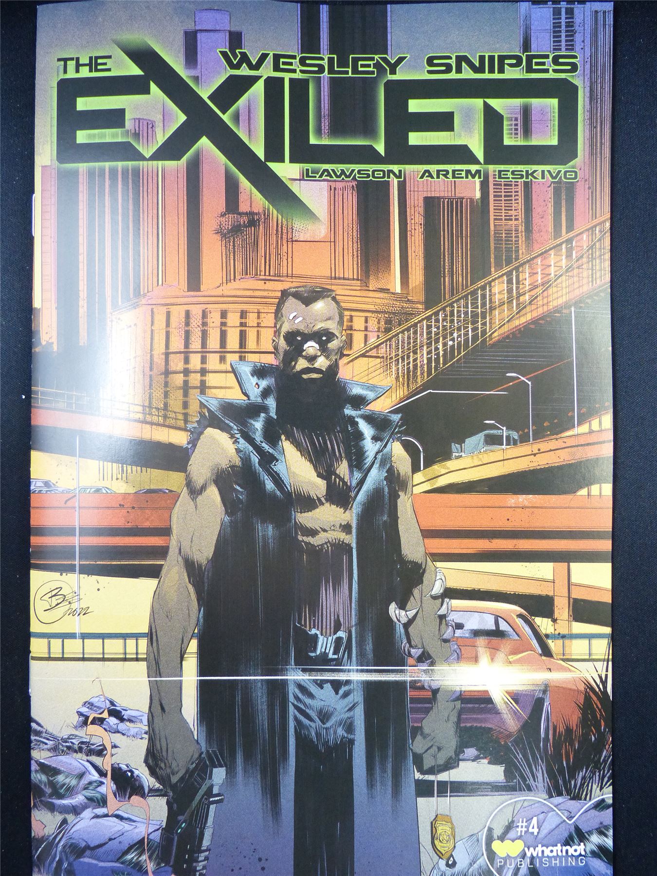 Wesley Snipes The EXILED #4 - May 2023 Whatnot Comic #O6