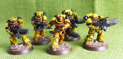 Heavy Intercessors Squad Painted - Space Marines - Warhammer AoS 40k #IM