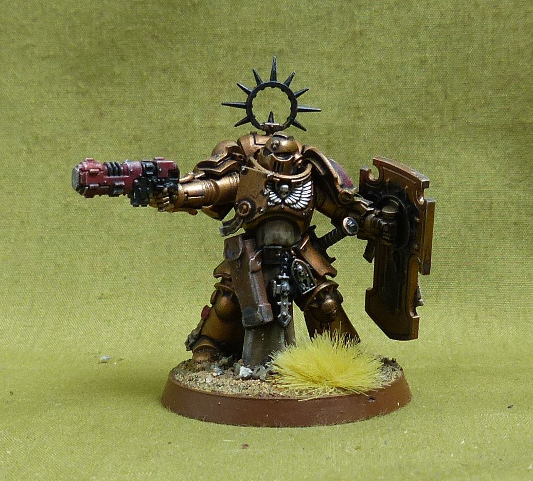 Primaris Lieutenant painted - Minotaurs Legion - Warhammer 40K #5AC