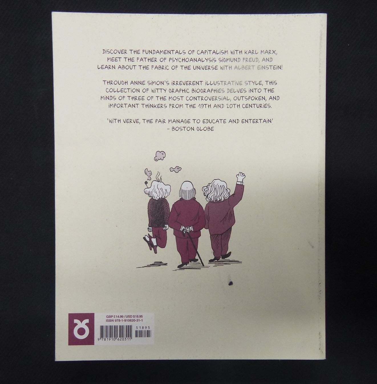 Marx Freud And Einstein: Heroes Of The Mind - Nobrow Graphic Softback #88