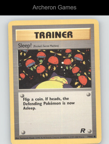 Pokemon Card Sleep! TR 79/82 C Team Rocket Unlimited