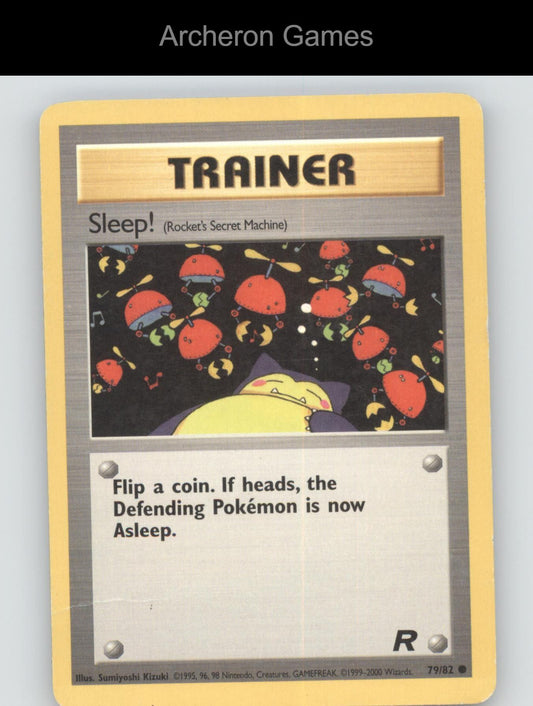 Pokemon Card Sleep! TR 79/82 C Team Rocket Unlimited
