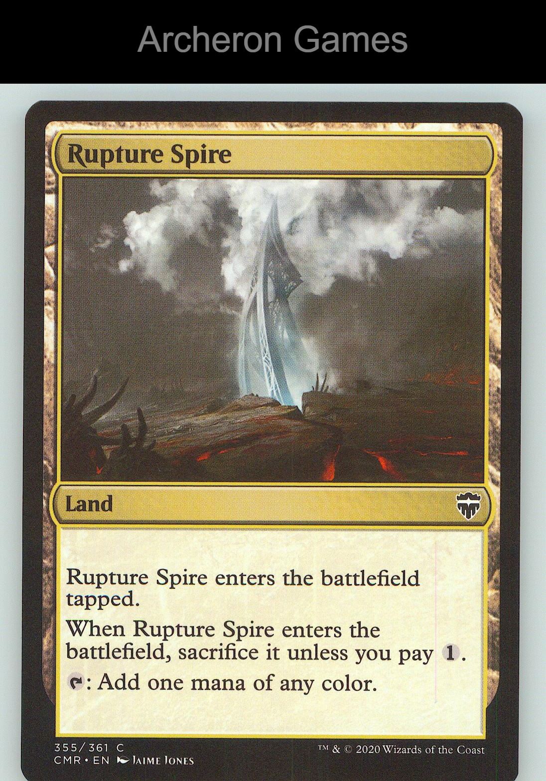 Rupture Spire (355) CMR 355 C MTG Card NM/EX+