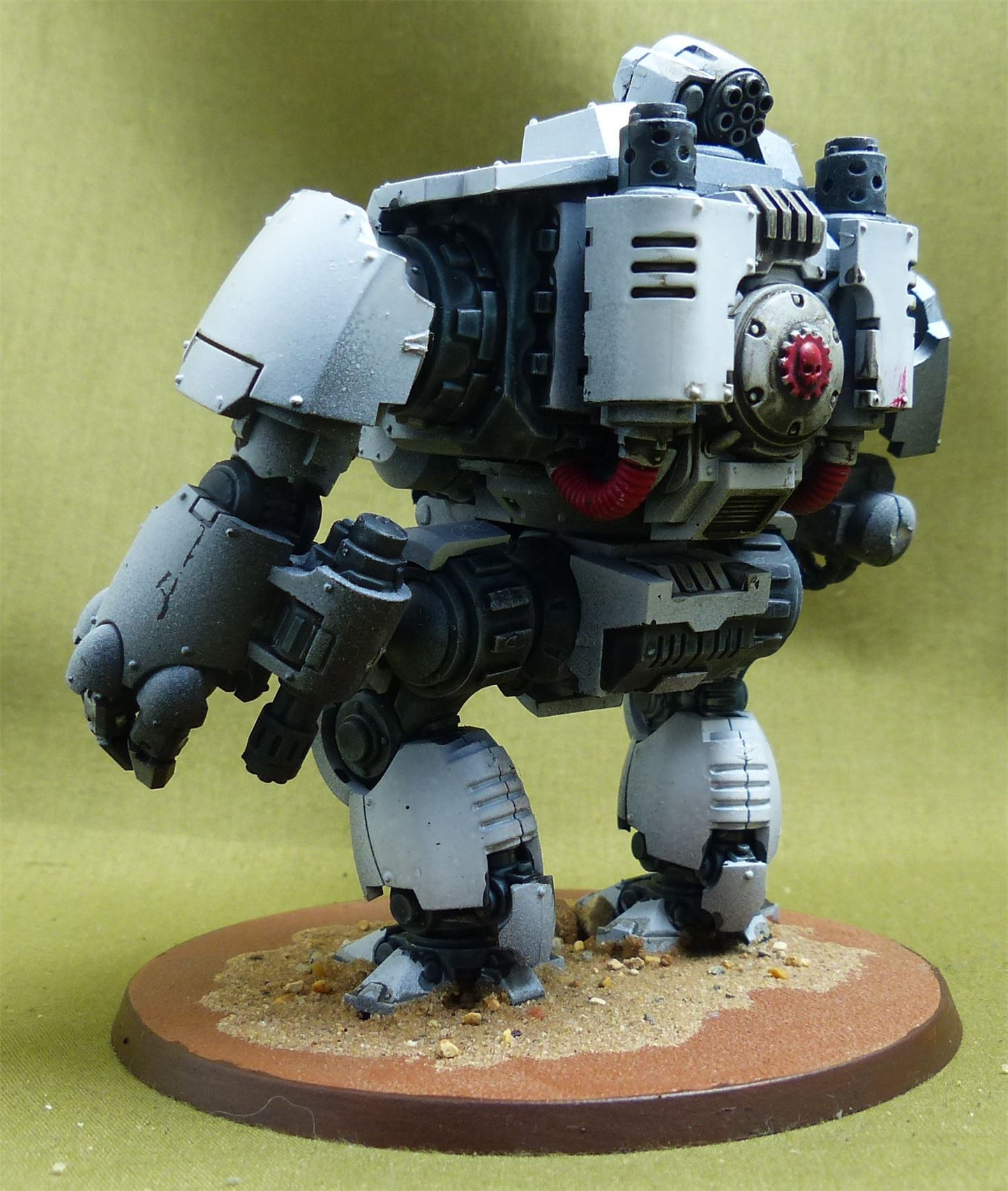 Primaris Redemptor Dreadnought painted - White Scars - Warhammer 40K #4PG