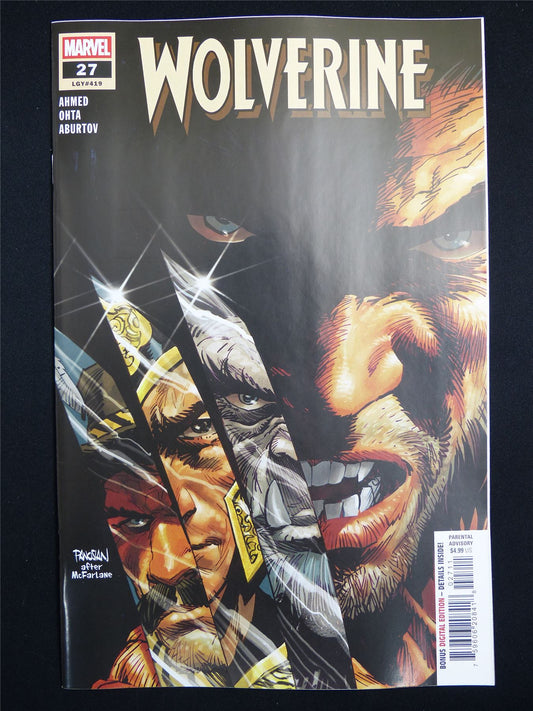 WOLVERINE #27 Cvr A - Nov 2026 Marvel Comic #458