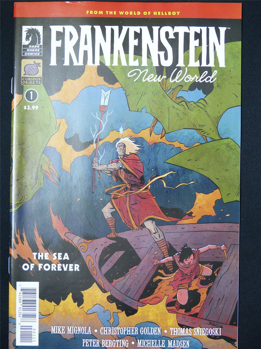 FRANKENSTEIN: New World #1 - B&B Dark Horse Comic #DS