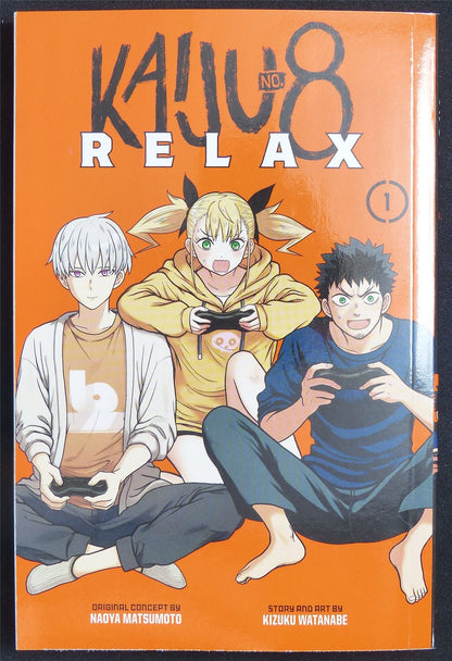Kaiju no. 8 Relax volume 1 - Viz Media Manga #1GI
