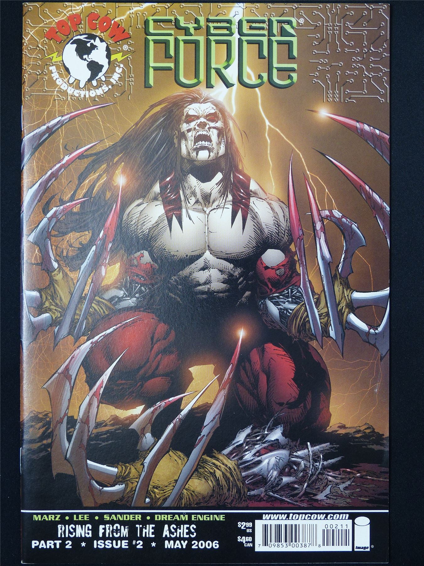 CYBER Force: Rising From the Ashes part 2 #2 - B&B Image Comic #3P7