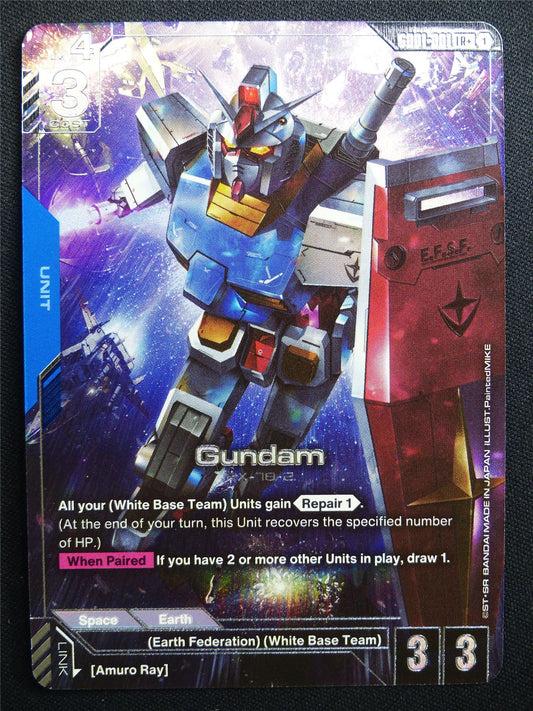 Gundam GD01-001 LR+ Foil - Gundam Card #98