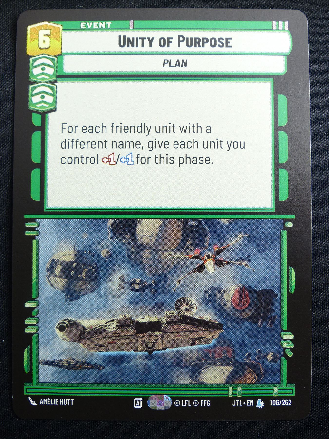 Unity of Purpose 106/262 - Star Wars Unlimited Card #4G3