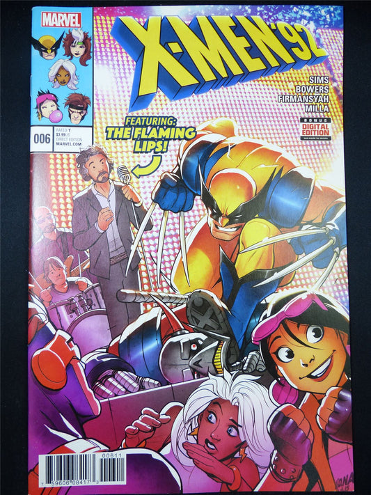 X-MEN '92 #6 - Marvel Comic #3BZ