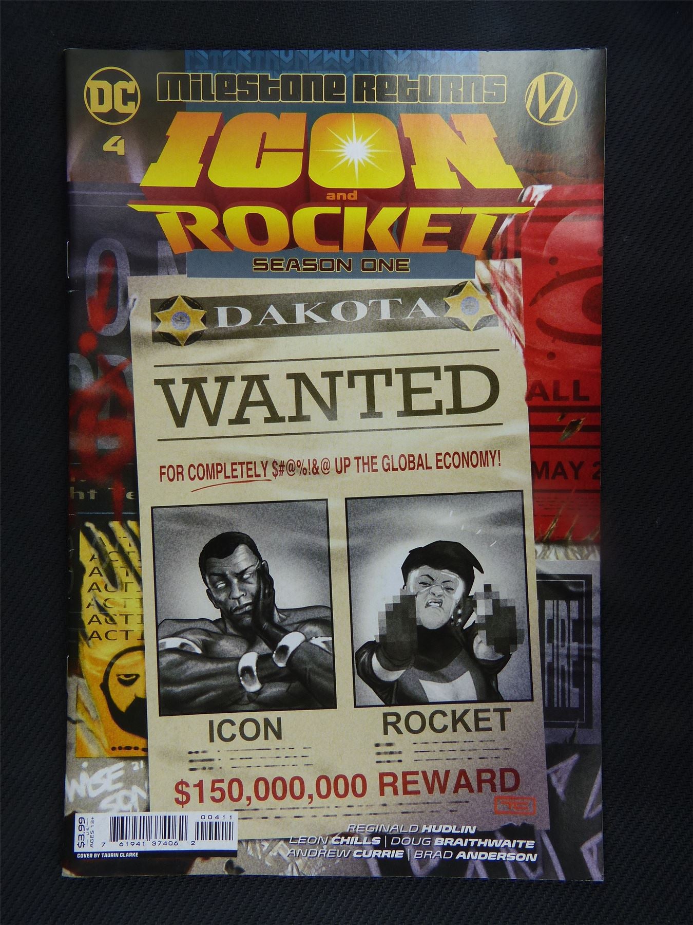 ICON And Rocket: Season One #4 - DC Comic #2S9