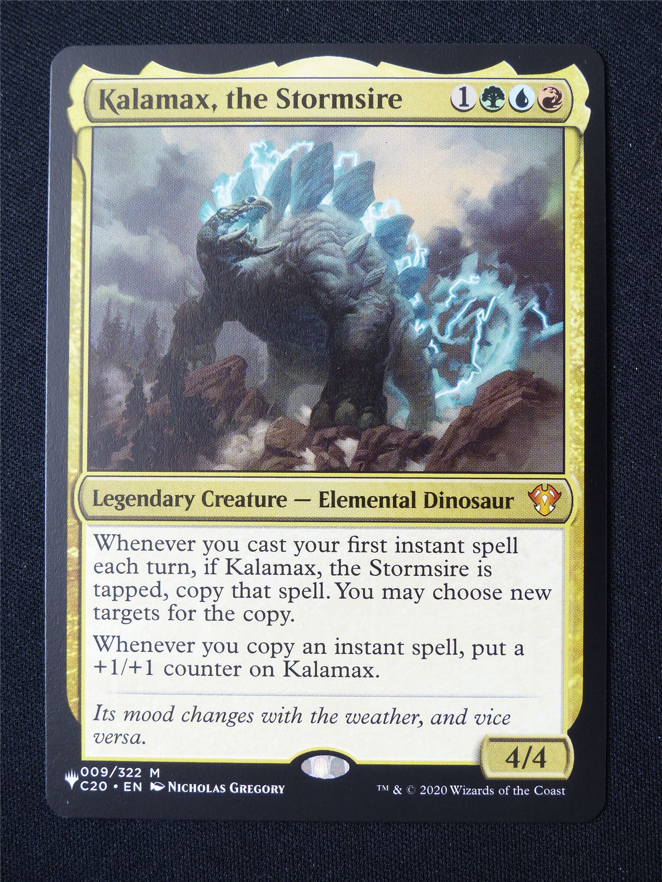 Kalamax the Stormrise - C20 - Mtg Card #4SG