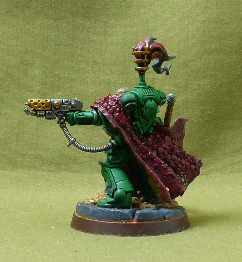 Adrax Agatone painted - Salamander Space Marines - Warhammer 40K #3HU