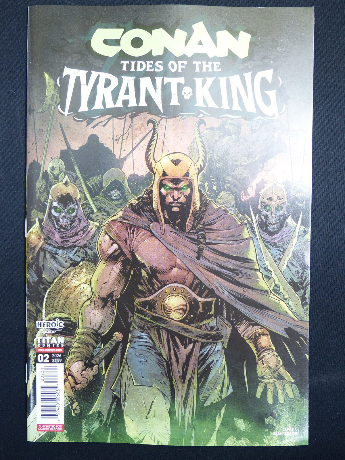 CONAN: Tides of the Tyrant King #2 Cvr C - Oct 2026 Titan Comic #574