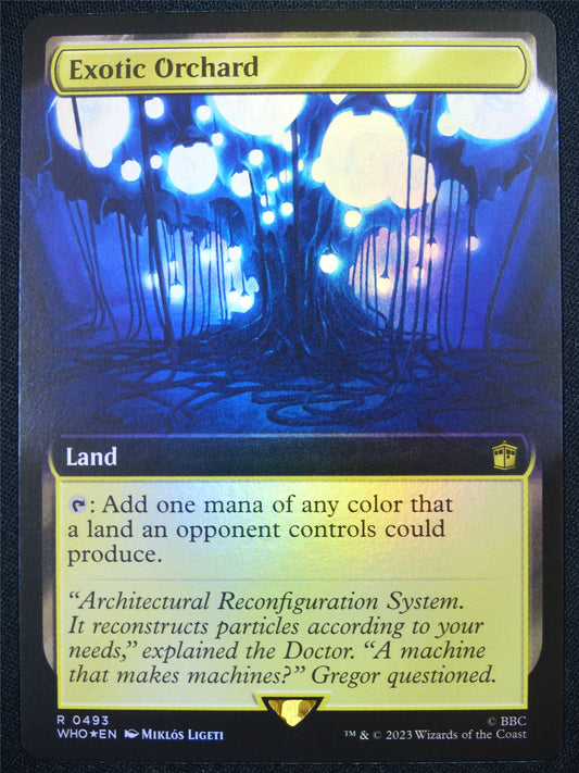 Exotic Orchard Extended Foil - WHO - Mtg Card #AJ