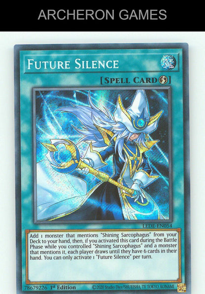 Future Silence (Quarter Century Secret Rare) SEC YUGIOH Card