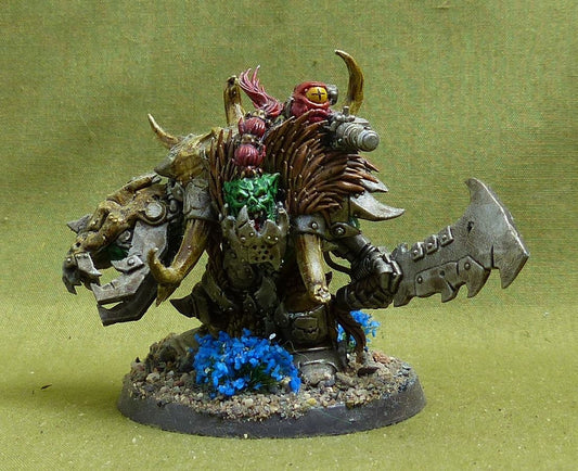 Megaboss converted painted - Orruk Warclan - Warhammer AoS #40J
