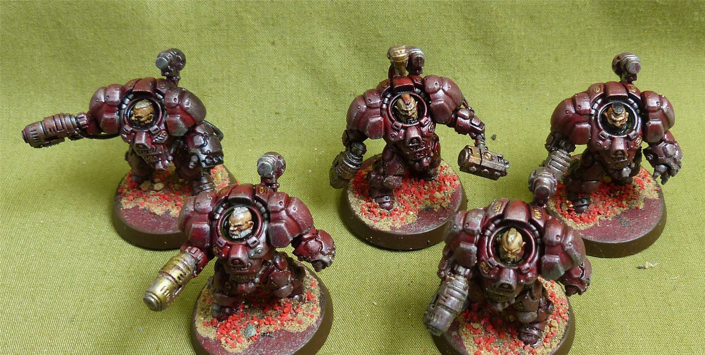Einhyr Hearthguard painted - Leagues of Votann - Warhammer 40K #1J3