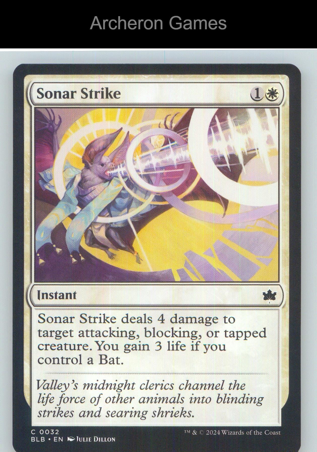 Sonar Strike BLB 32 C MTG Card NM/EX+