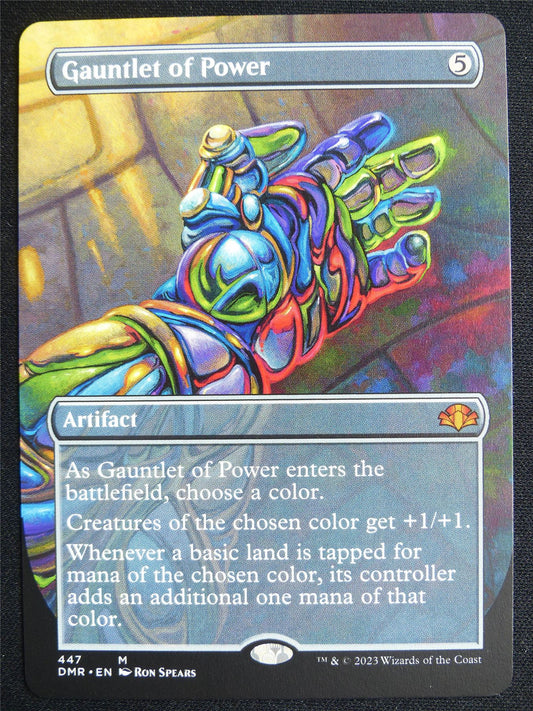 Gauntlet of Power Borderless - DMR - Mtg Card #4M6