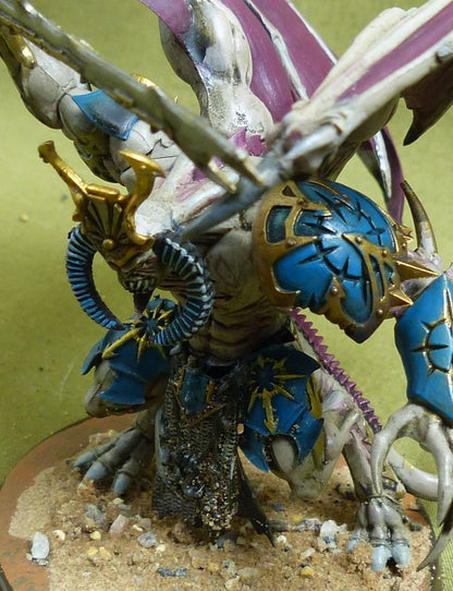Daemon Prince painted - Thousand Sons - Warhammer 40K #5SX