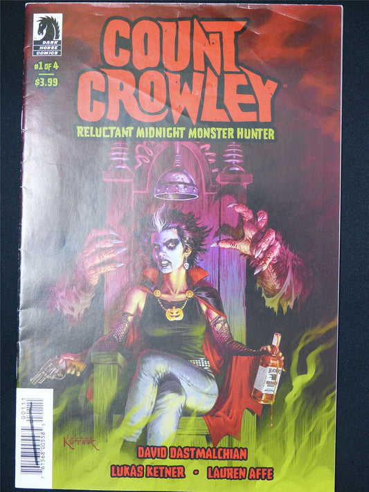 COUNT Crowly: Reluctant Midnight Monster Hunter #1 - Dark Horse Comic #49W