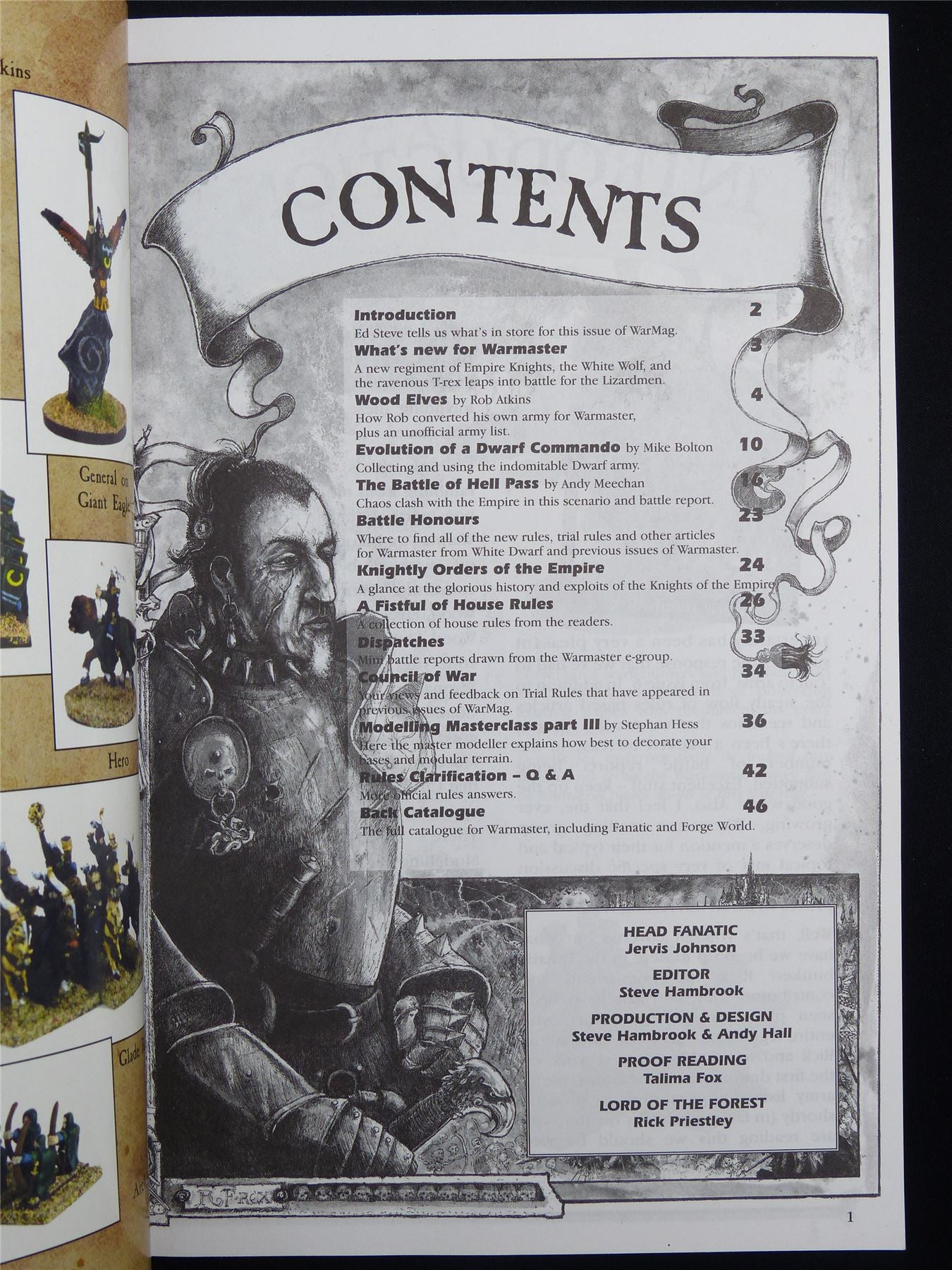 Warmaster #8 Wood Elf Army Conversions - Games Workshop Magazine #1NB