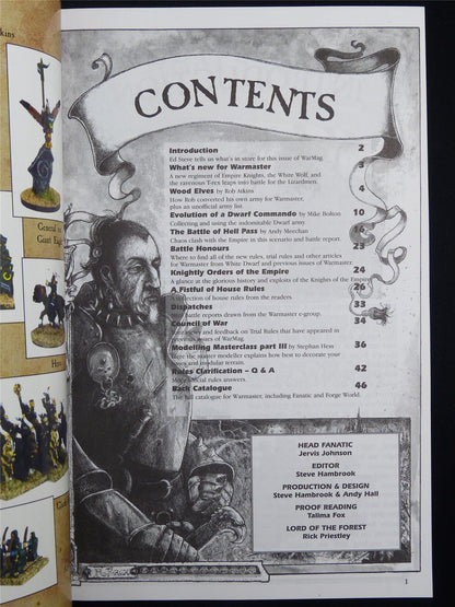 Warmaster #8 Wood Elf Army Conversions - Games Workshop Magazine #1NB