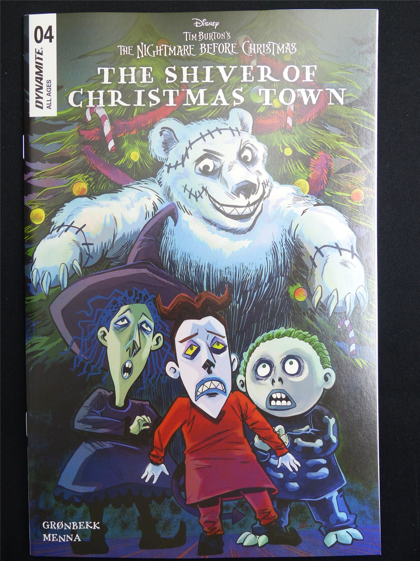 Disney The NIGHTMARE Before Christmas: The Shiver of Christmas Town #4 Cvr B - Apr 2026 Dynamite Comic #45R
