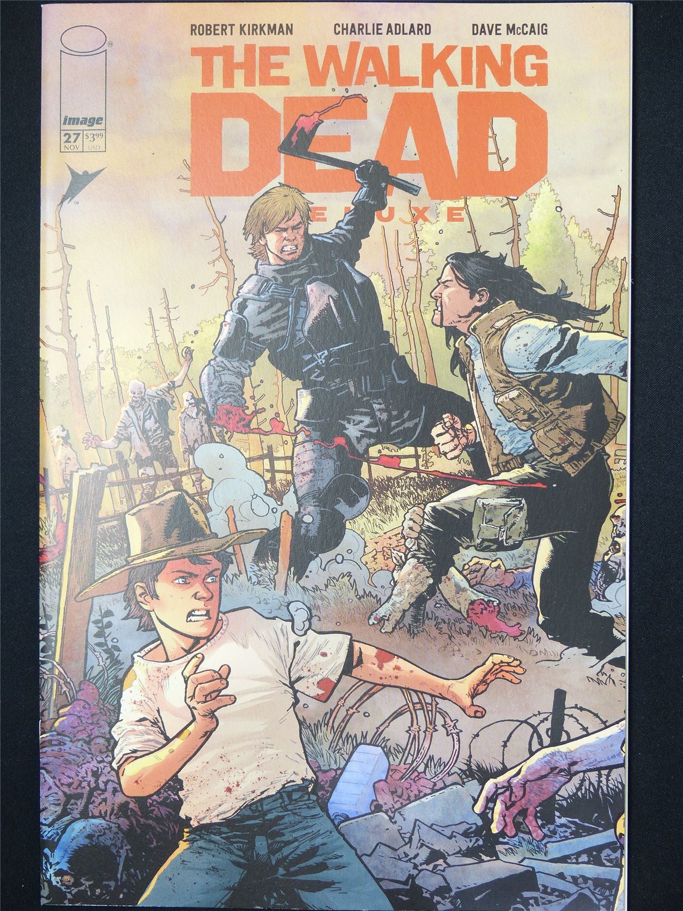 The WALKING Dead Deluxe #27 Connected - B&B Image Comic #7QN
