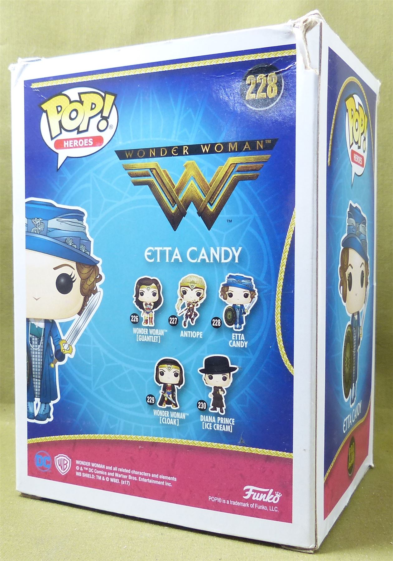 Etta Candy 228 - DC Wonder Woman - Funko Pop! Figure #6BF