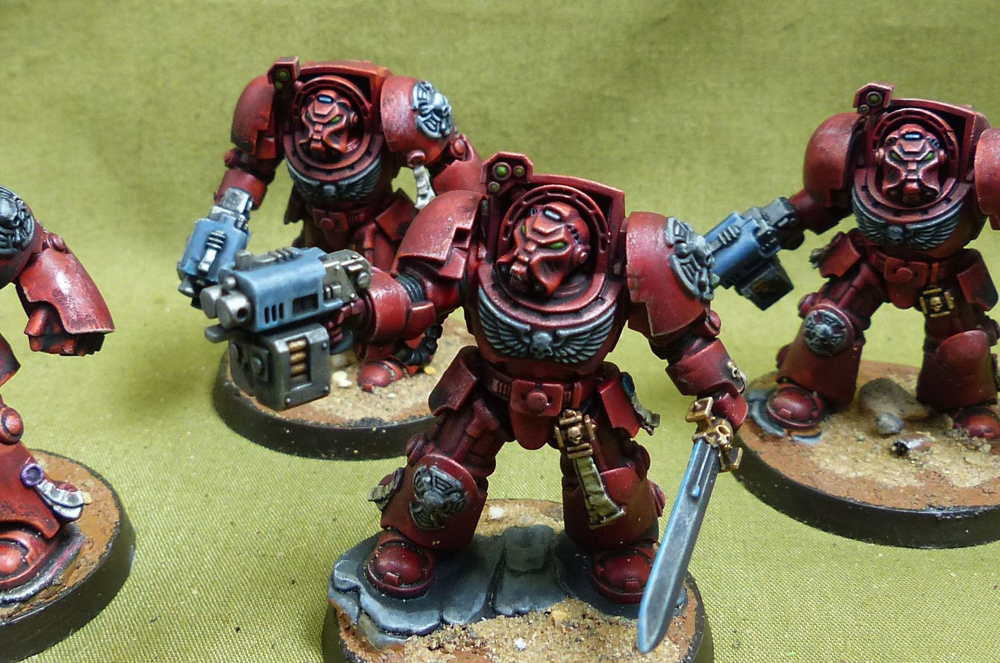 Terminator Squad painted - Blood Angels - Warhammer 40K #5C6