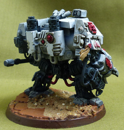 Librarian Dreadnought painted - White Scars - Warhammer 40K #4PI