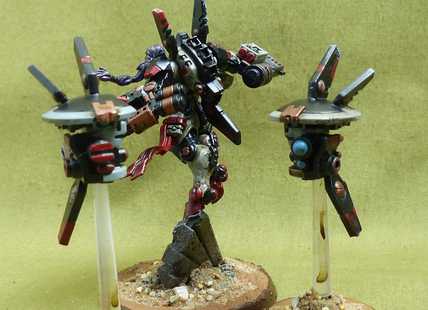 Commander Shadowsun painted - Tau Empire - Warhammer 40K #Y6