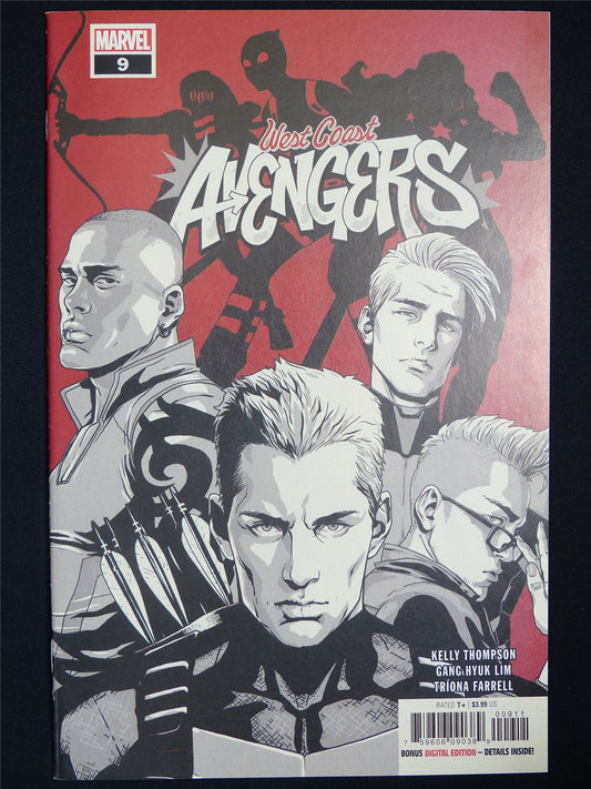 West Coast AVENGERS #9 - Marvel Comic #1BB