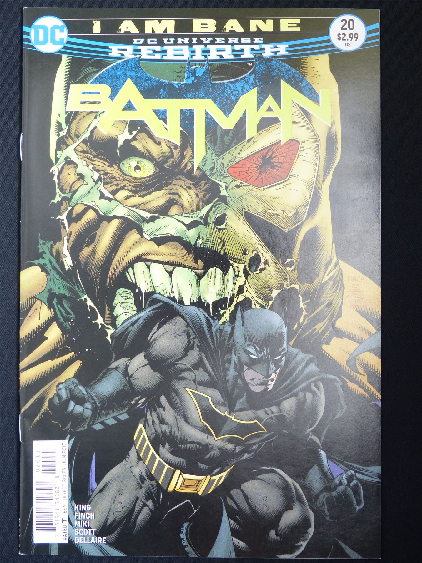 BATMAN #20 Rebirth - DC Comic #66O