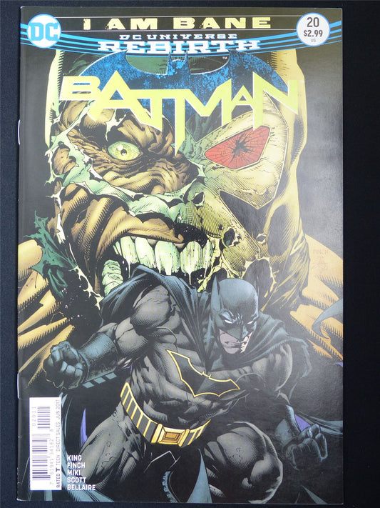 BATMAN #20 Rebirth - DC Comic #66O