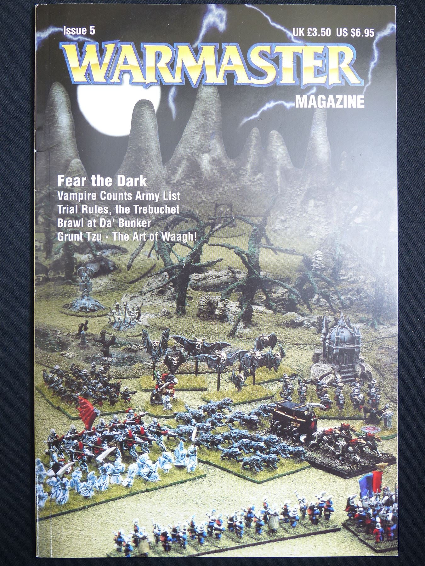 Warmaster #5 Fear the Dark - Games Workshop Magazine #1NC