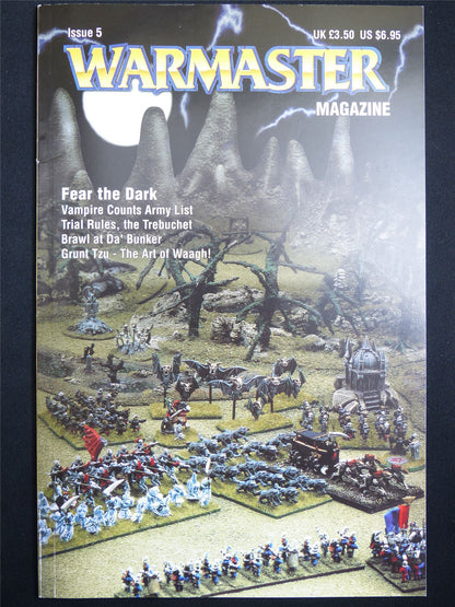 Warmaster #5 Fear the Dark - Games Workshop Magazine #1NC