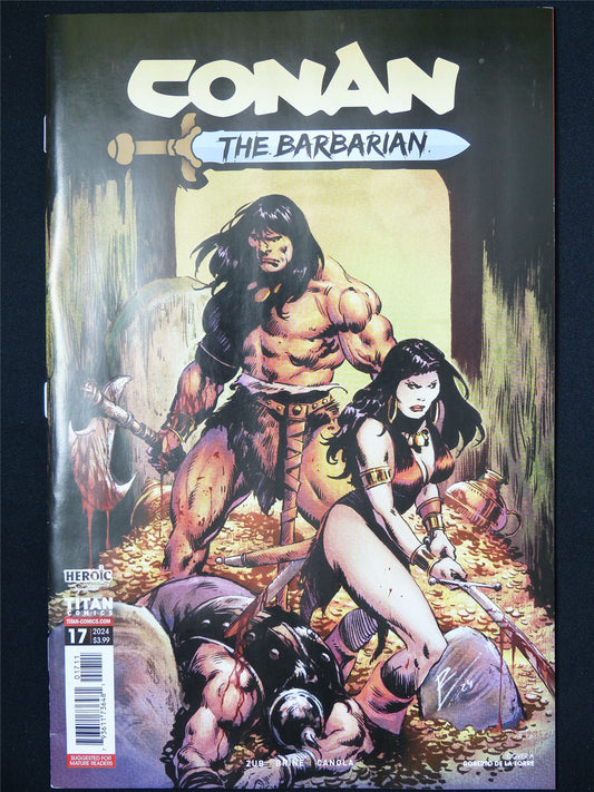 CONAN The Barbarian #17 - Dec 2024 Titan Comic #66V