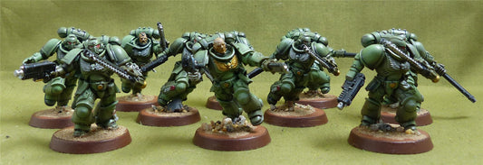 Assault Intercessor Squad painted - Space Marines - Warhammer 40K #2QN