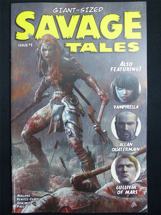 Giant-Sized SAVAGE Tales #1 Cvr A - Apr 2026 Dynamite Comic #4SO