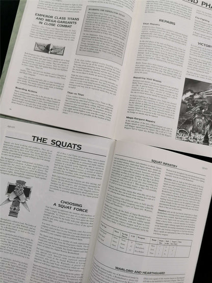 Titan Legions Rule Book & Codex Softback - Warhammer Epic #1HO